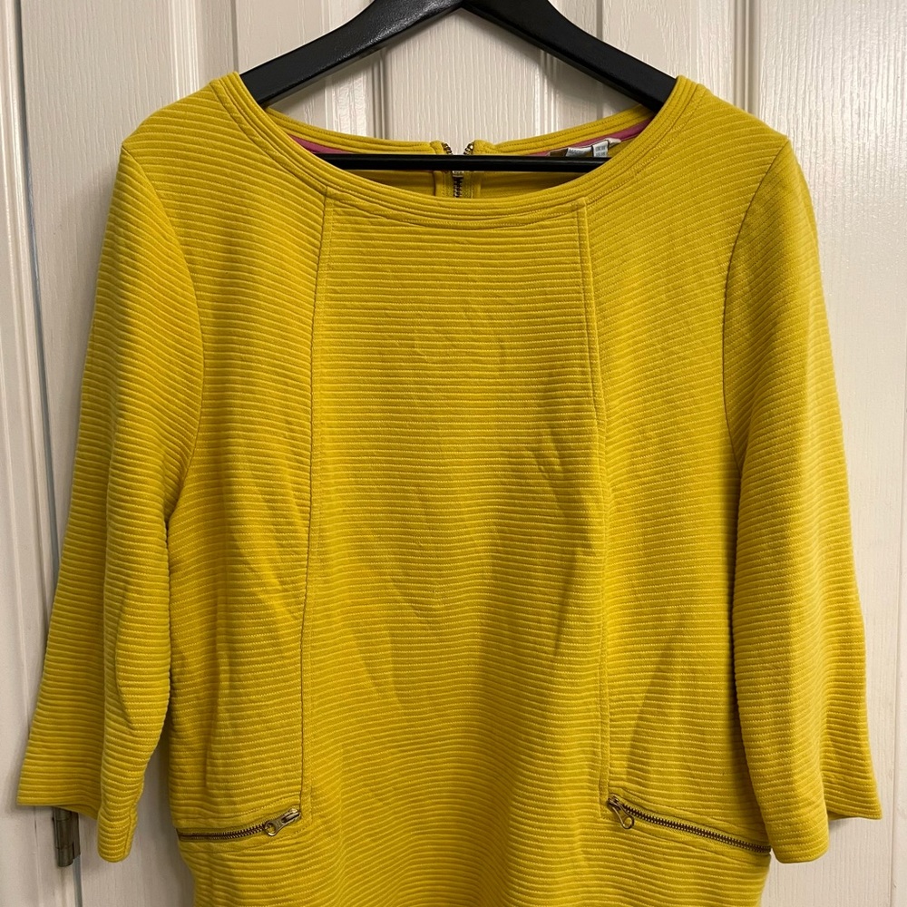 Boden size 14 mustard yellow tunic